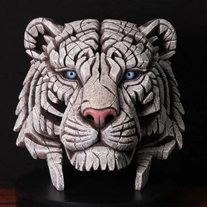 Edge Sculpture Tiger Bust by Matt Buckley