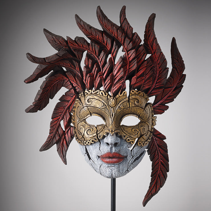 Edge Sculpture Venetian Mask by Matt Buckley