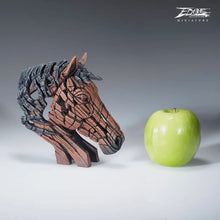Load image into Gallery viewer, Edge Sculpture Miniature Horse Bust Bay by Matt Buckley
