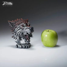 Load image into Gallery viewer, Edge Sculpture Miniature Wolf Bust by Matt Buckley
