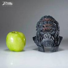 Load image into Gallery viewer, Edge Sculpture Miniature Gorilla Bust by Matt Buckley

