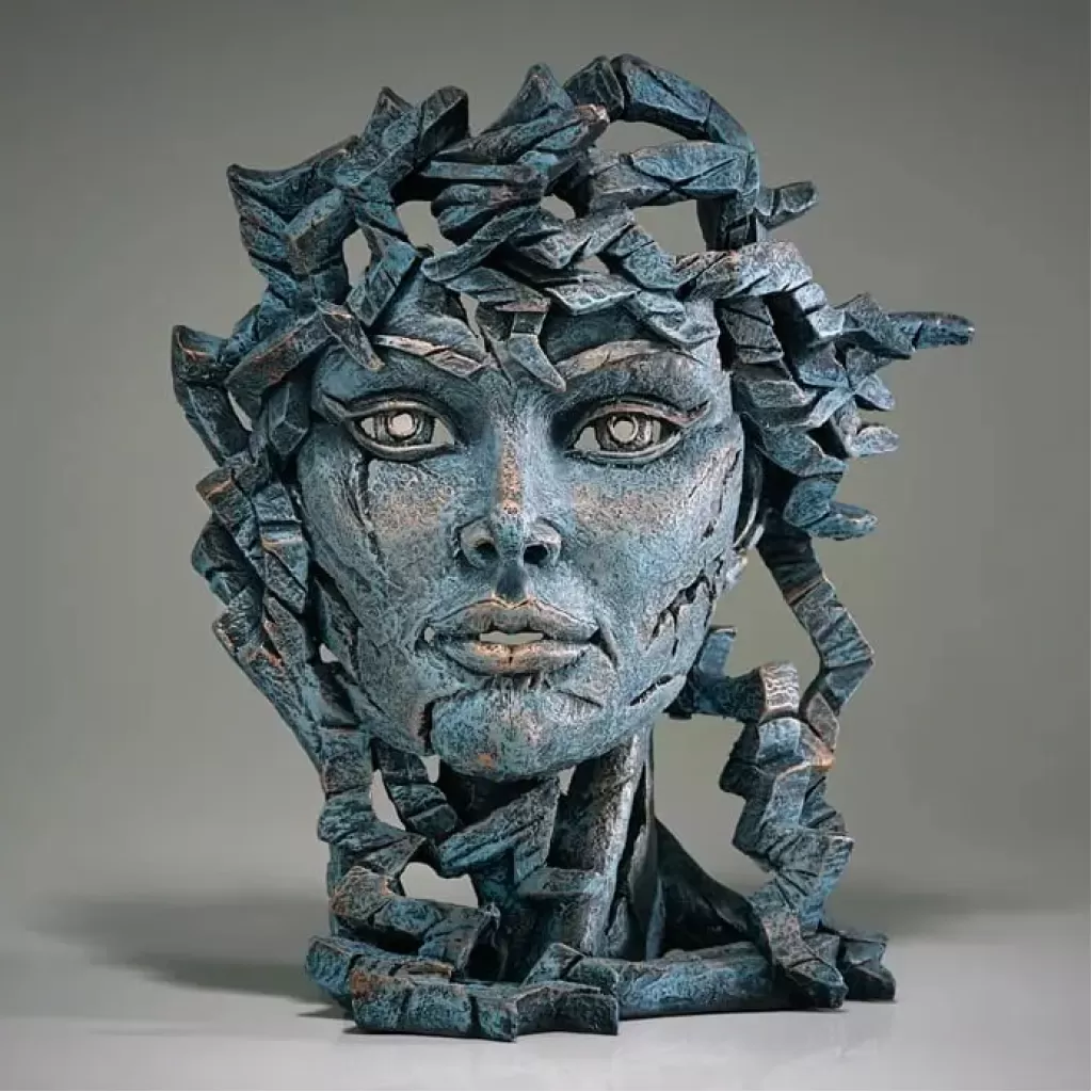 Edge Sculpture Teal Venus Bust by Matt Buckley