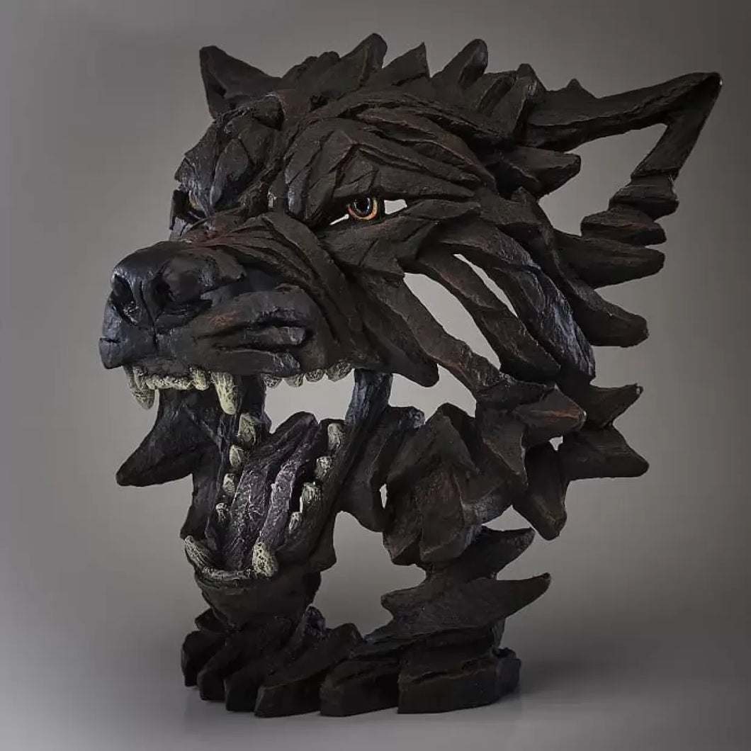 Edge Sculpture Fenrir Wolf Bust by Matt Buckley