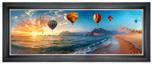 Balloons Over Sea & Sand