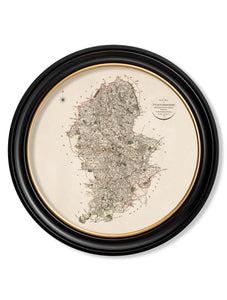 Staffordshire County Map