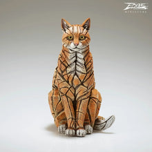 Load image into Gallery viewer, Edge Sculpture Miniature Ginger Cat by Matt Buckley
