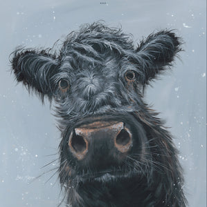 Madge Cow Framed Print