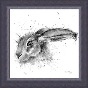 Hayley Hare Framed Print