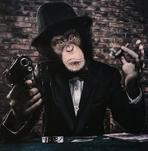 Load image into Gallery viewer, Gangster Chimp
