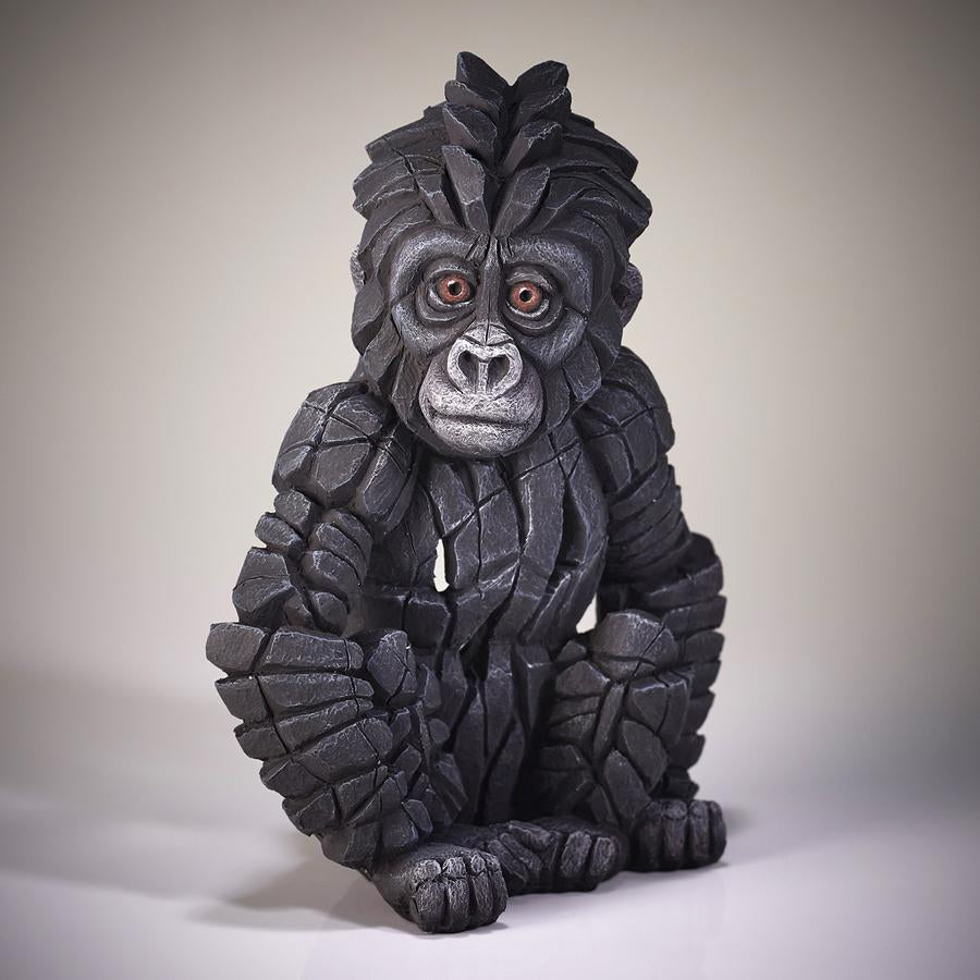 Edge Sculpture Baby Gorilla by Matt Buckley