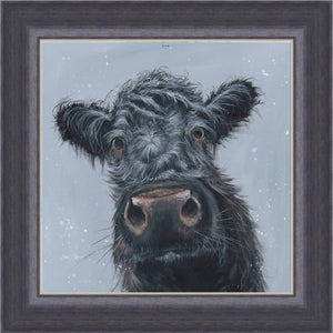Madge Cow Framed Print