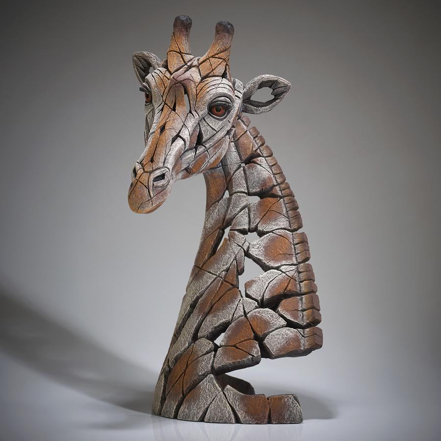 Edge Sculpture Giraffe Bust by Matt Buckley