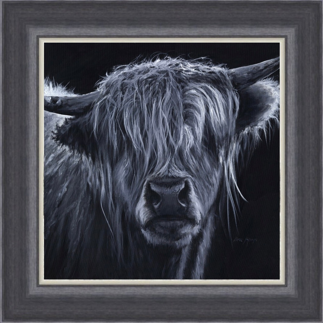 Hugo Highland Cow Framed Print