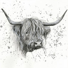 Load image into Gallery viewer, Donal Highland Cow Framed Print
