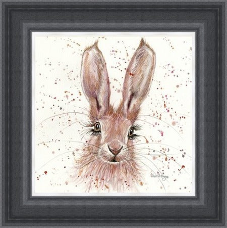 Heaven Hare Framed Print