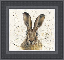 Load image into Gallery viewer, Hillary Hare Framed Print
