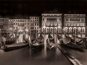 Gondolas at Night