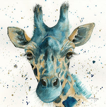 Load image into Gallery viewer, Genevieve Giraffe Framed Print
